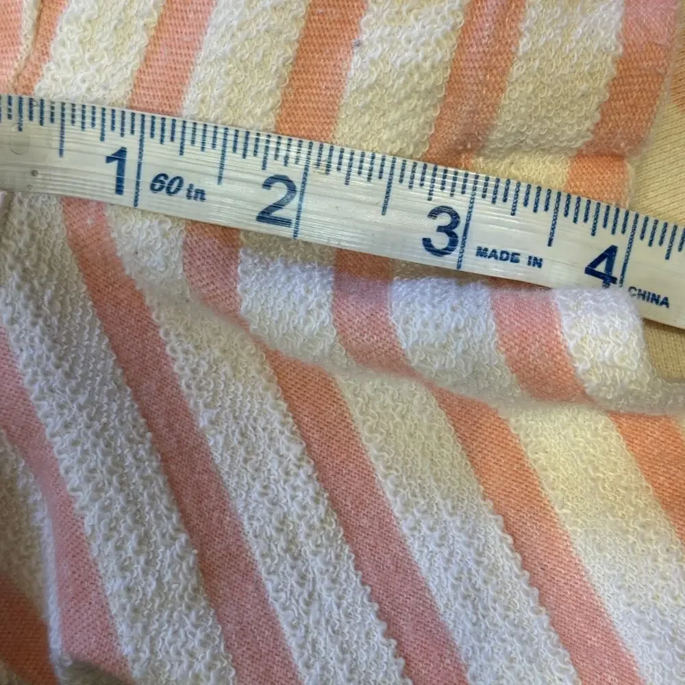 Old Navy Waist-Defining Sleeveless Striped Terry Beach Romper Size M